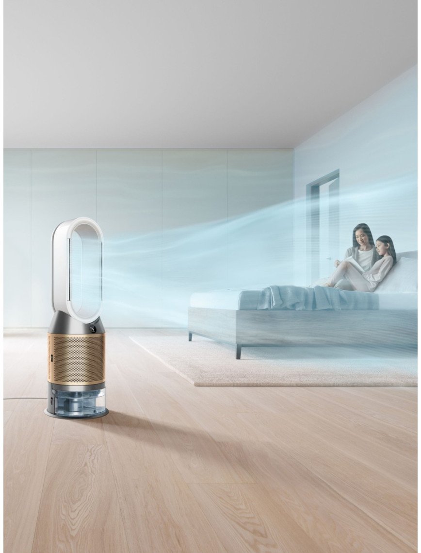 Dyson Humidify+Cool™ Ph2 De-Nox Nemlendirme Özellikli Hava Temizleyici (Beyaz/altın)